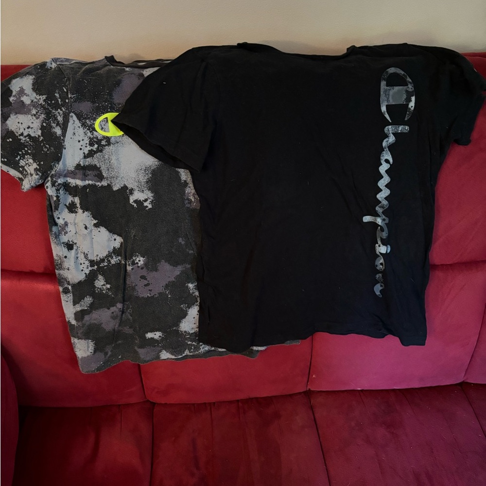 Youth, large champion T-shirts x 2